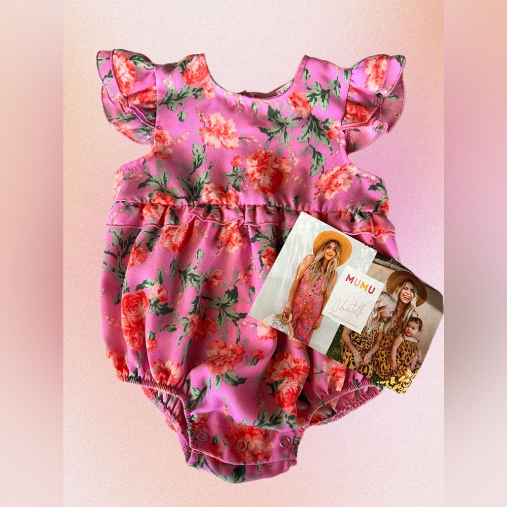 Show me your MUMU X Chantelle Paige Floral Onesie 6-12mo.